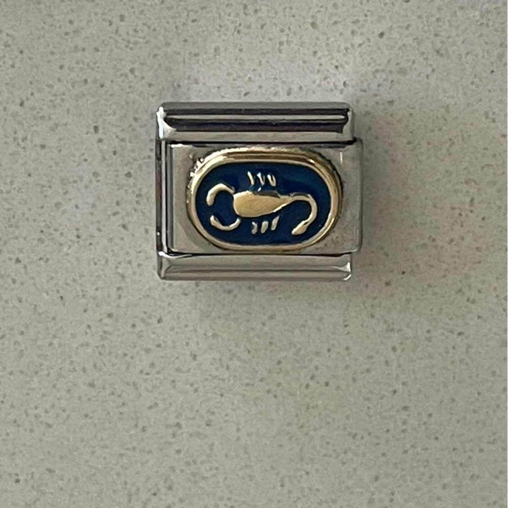 NWOT Zoppini Scorpio zodiac charm link